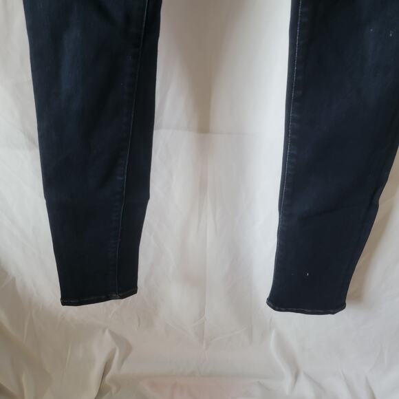 Mavi Gold Dark Wash Mid Rise Slim Stretch Ariana Classic Skinny Jeans Size 26 - Picture 4 of 11